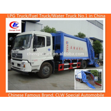 Dongfeng 10 T ordena o compactador de lixo Compacteur Camion